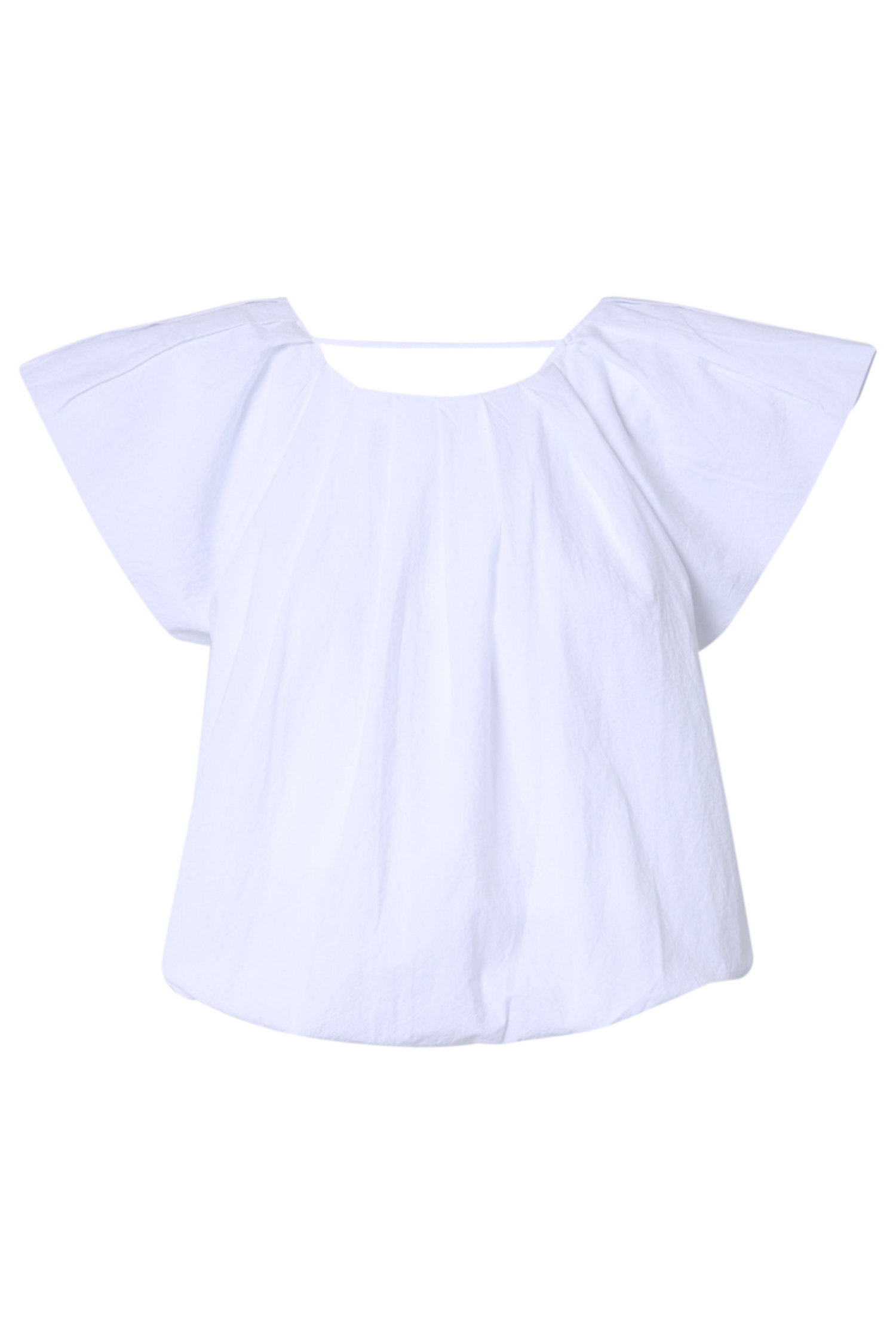 Short Sleeve Ruffled Top
