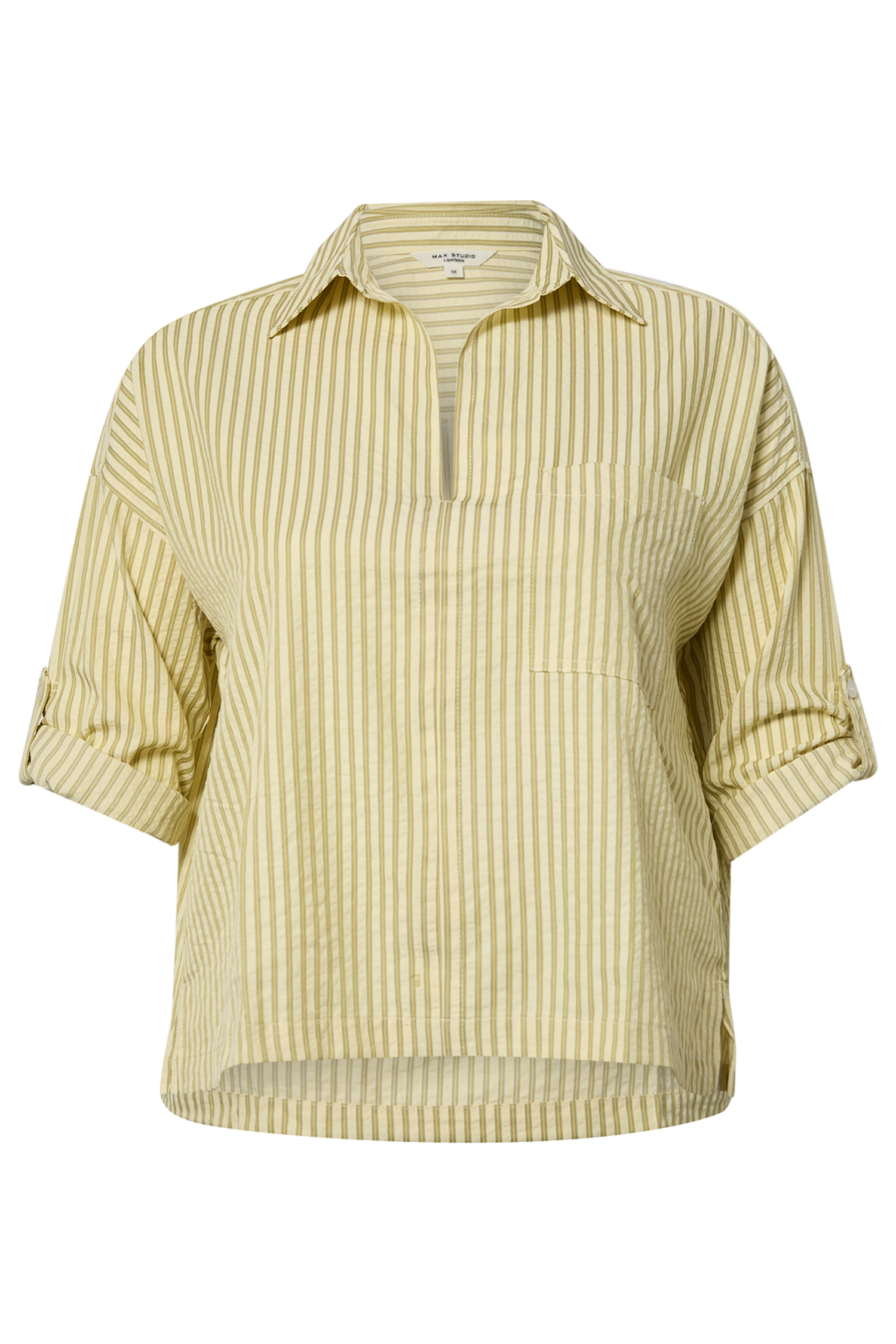 Striped V-Neck Shirt