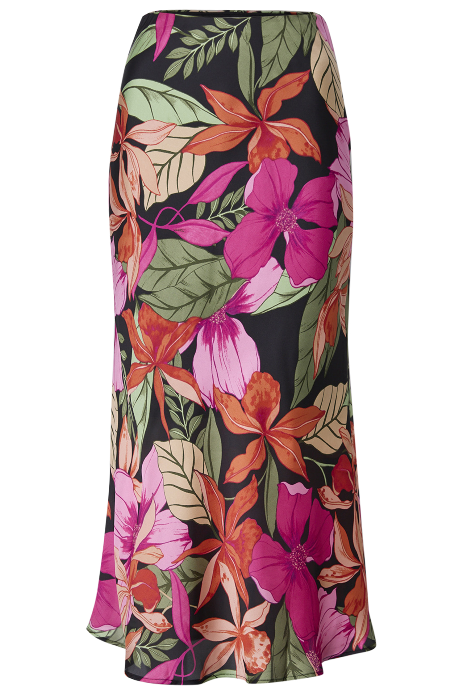 Floral Pull On Skirt