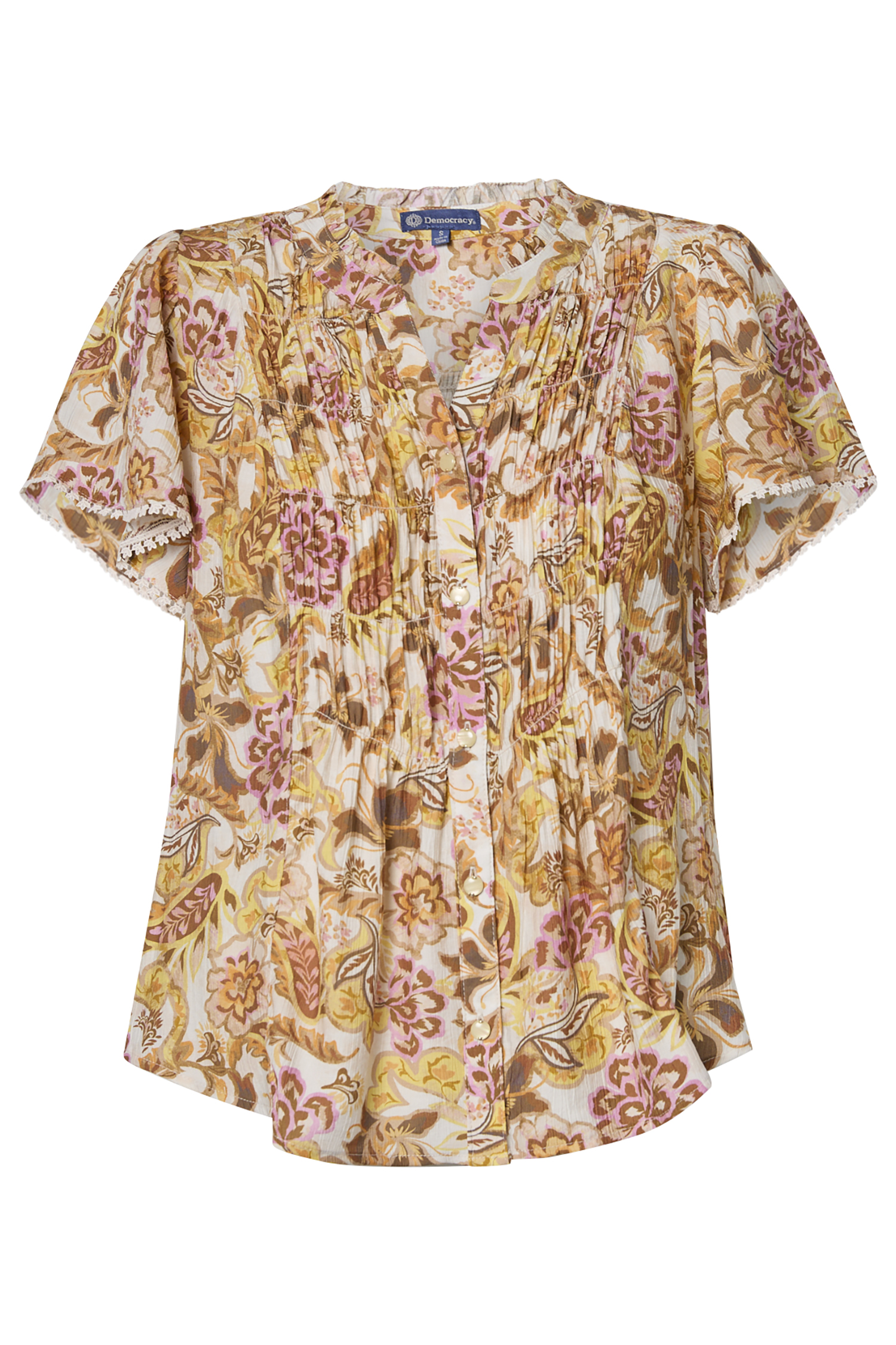 Democracy Printed Top