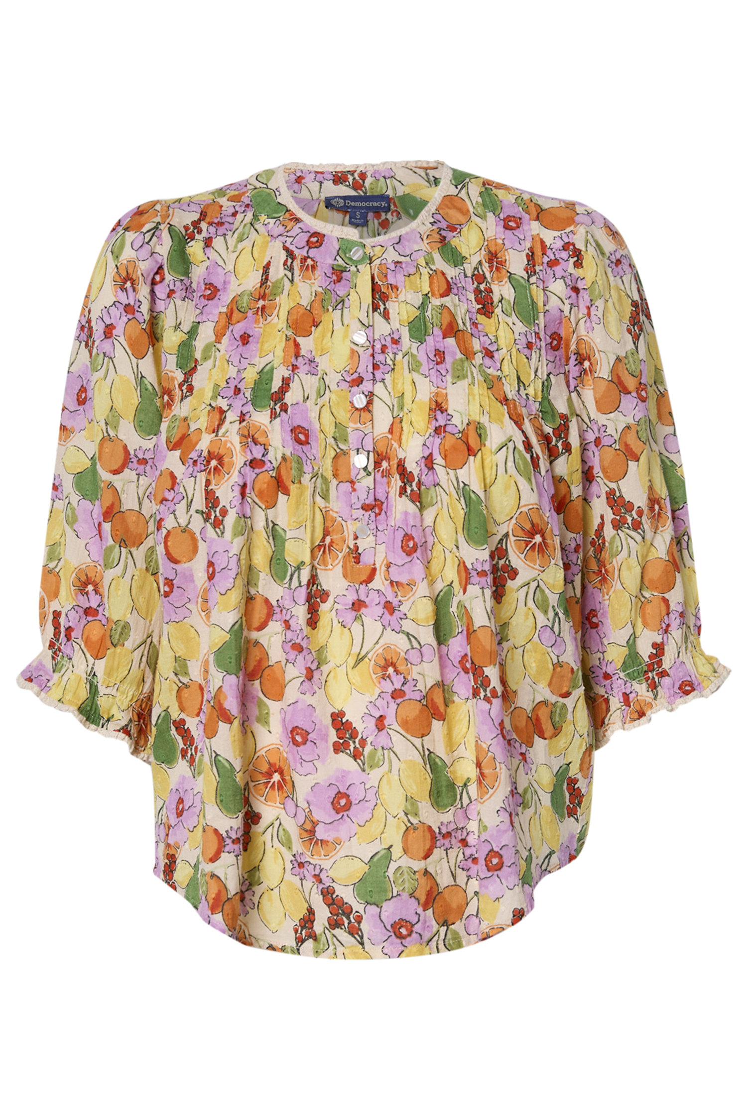 Democracy 3/4 Sleeve Top