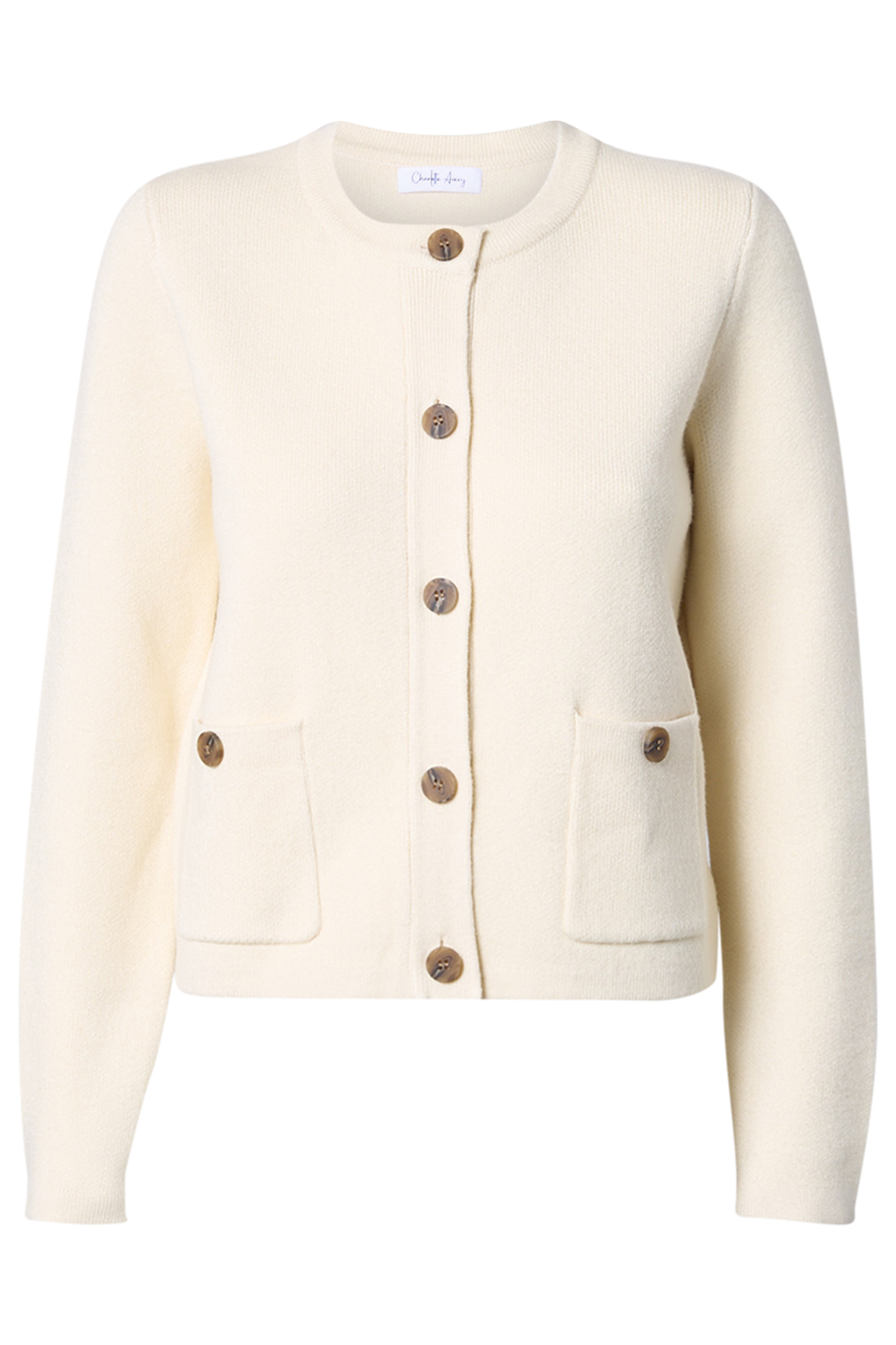 Button Front Cardigan with Pockets