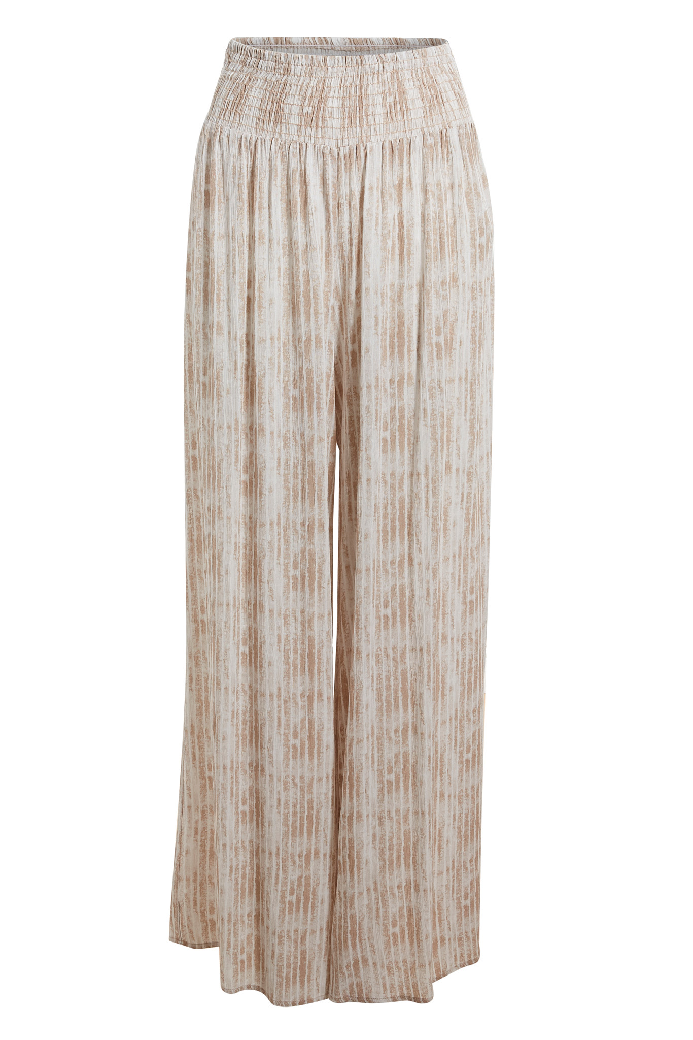 Smocked Palazzo Pants