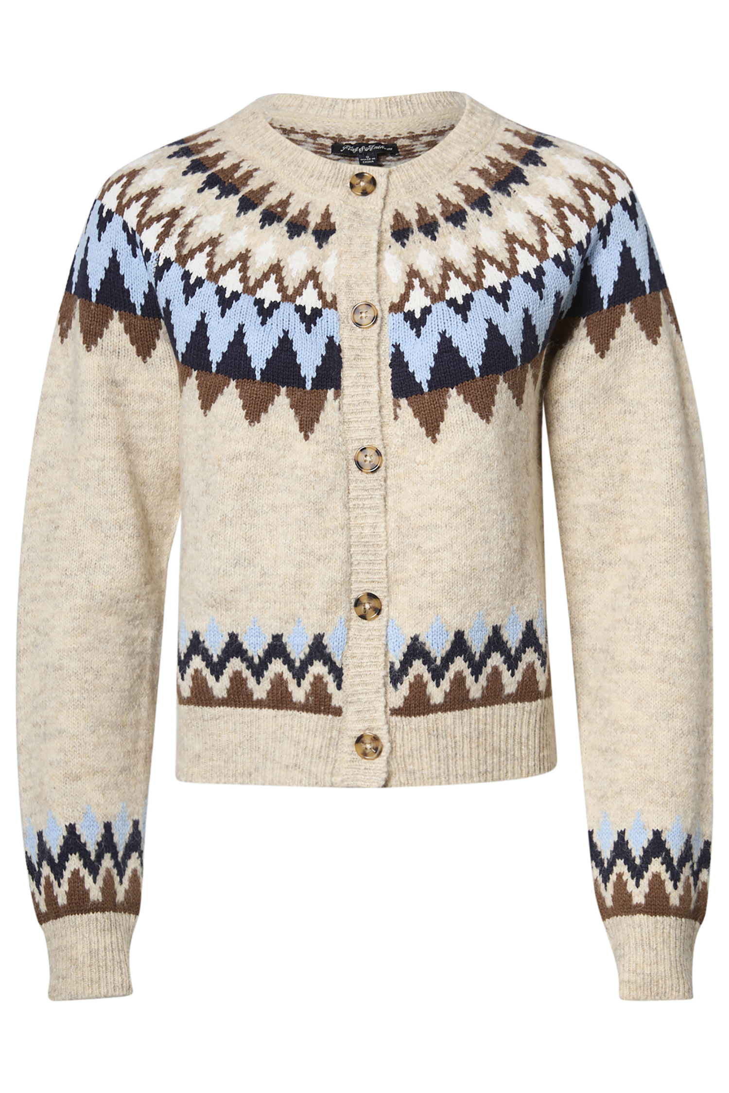 Fair Isle Cardigan