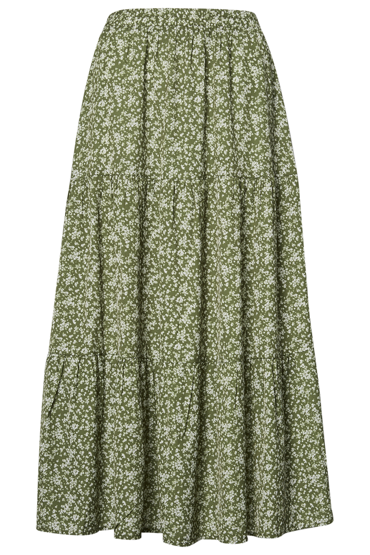 Ditsy Floral Midi Skirt