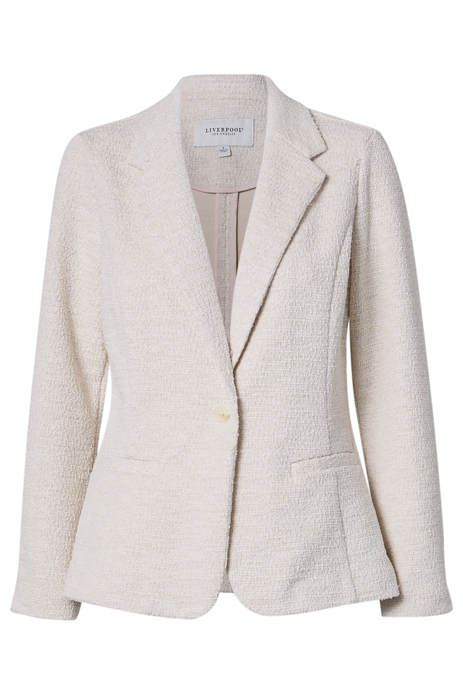 Liverpool Long Sleeve Textured Blazer