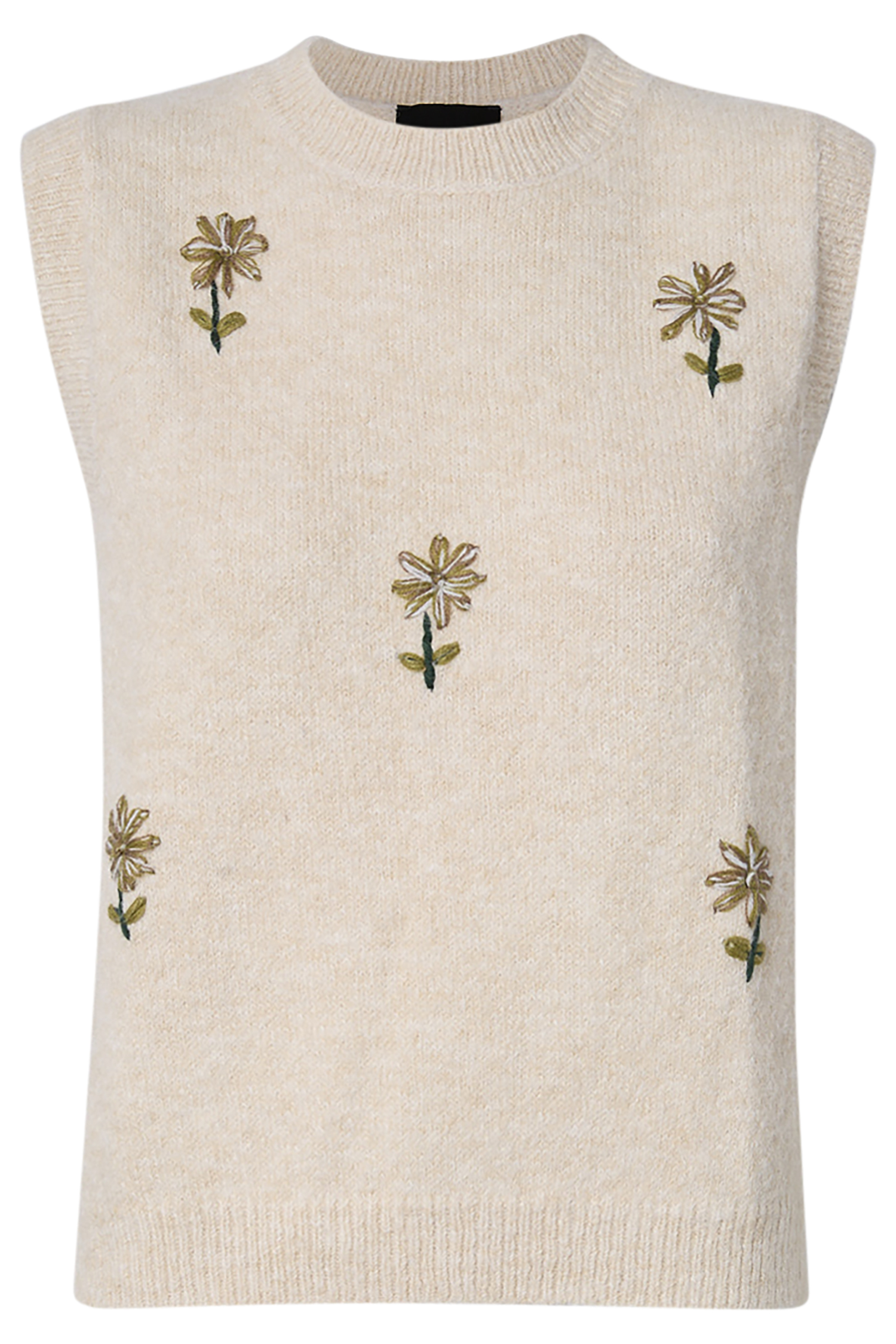 Embroidered Flower Top