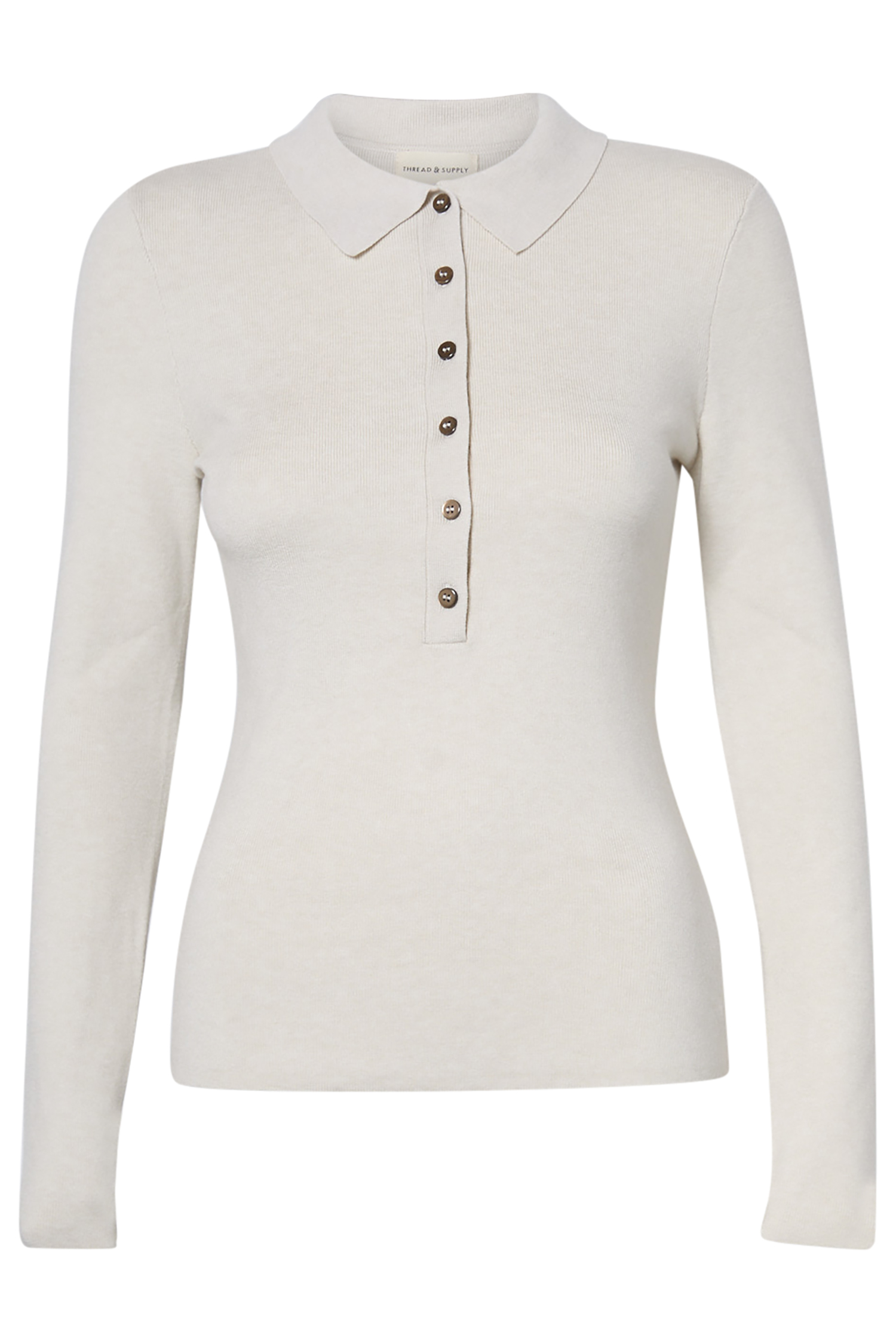 Thread & Supply Collared Long Sleeve