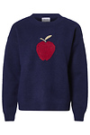 Apple Printed Sweater