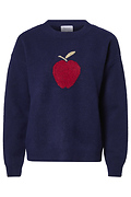 Apple Printed Sweater
