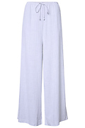 Stripe Wide Leg Linen Pants