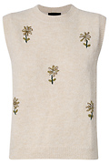 Embroidered Flower Top