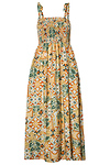 Tropical Print Maxi Dress