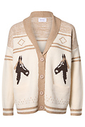 Horse Printed Cardigan