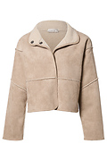 Faux Suede Jacket