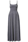 Gingham Smocked Maxi Dress